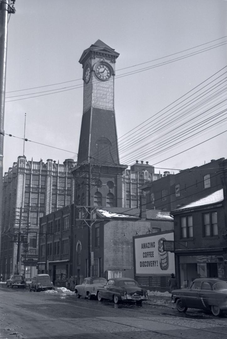 Fire Hall, Toronto, Queen St. West, south side, west of John St