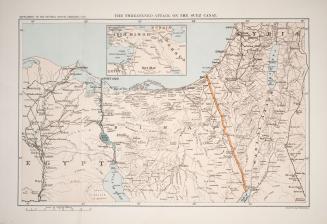 The threatened attack on the Suez Canal