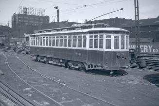 T.T.C., #1466, being scrapped at George St. yard