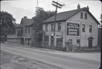 Hogg Brothers, shop, Yonge Street, northeast corner Mill St