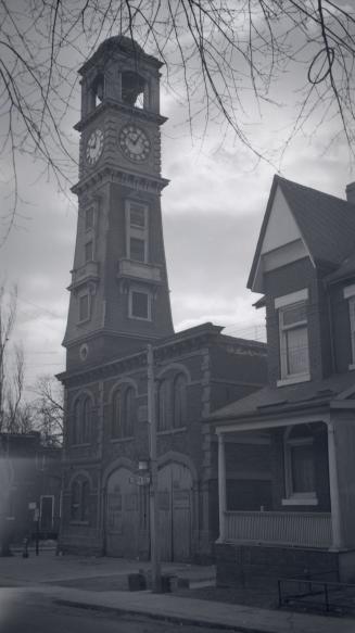 Fire Hall, Toronto, Boulton Avenue, northwest corner Allen Avenue