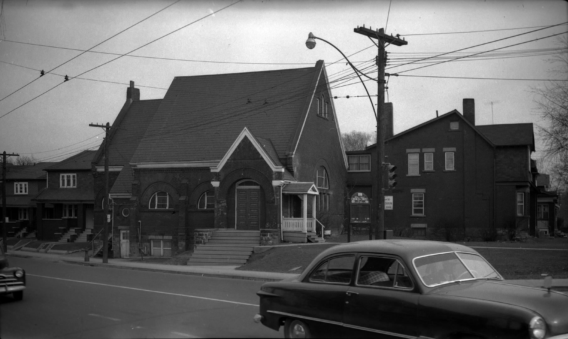 Keele St. Church Of Christ (Christian Church), Annette St., southeast corner Keele St