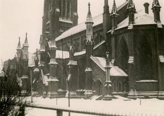 St. James' Anglican Cathedral (opened 1853), King Street East, northeast corner Church St