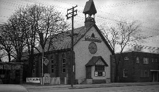 Davisville Methodist (United) Church, Yonge Street, west side, between Imperial Street and Gleb…