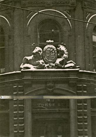 Royal Insurance Company, Wellington Street East, southeast corner Yonge Street