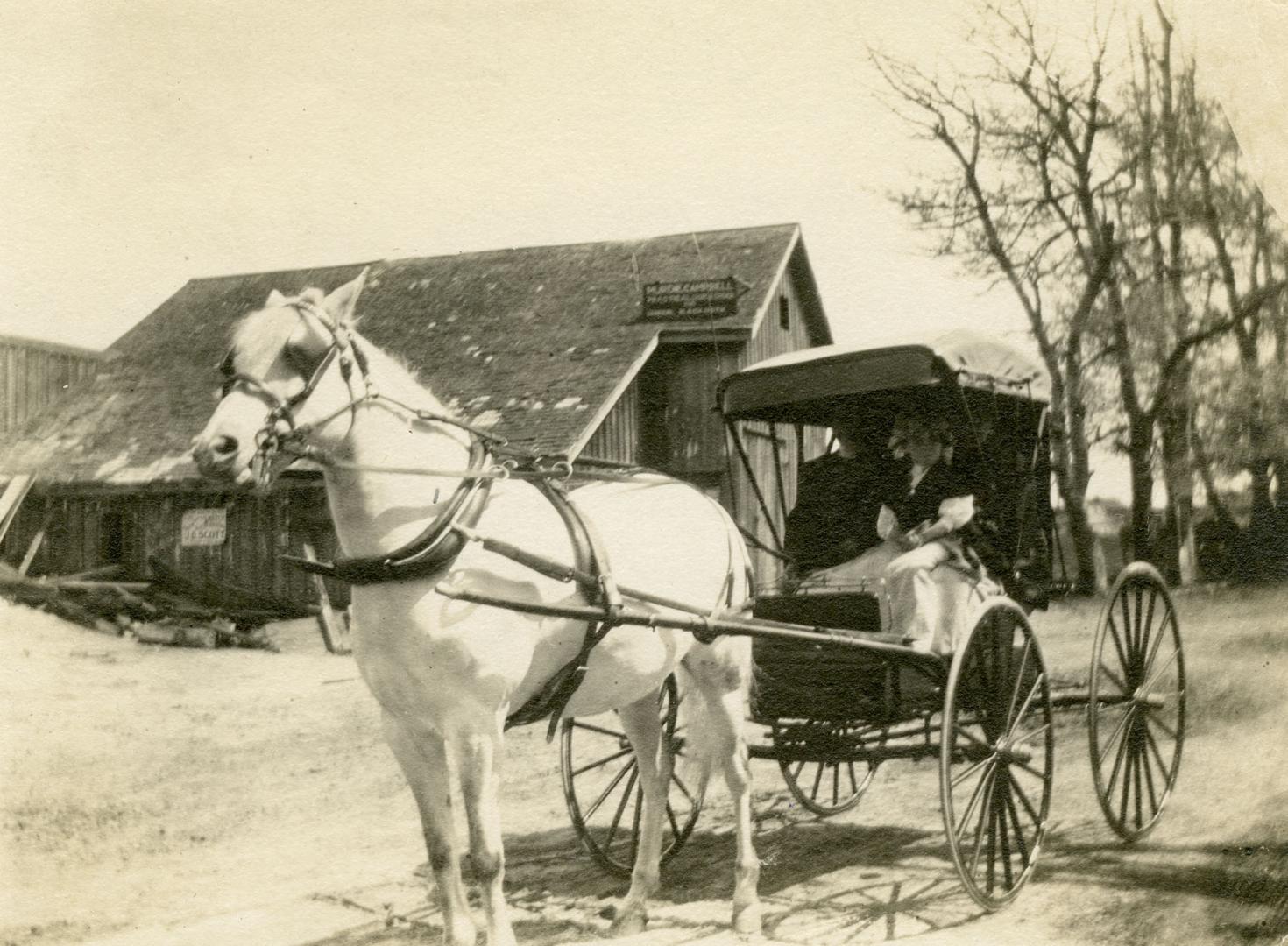 Campbell, Murdoch, blacksmith shop, Dawes Road