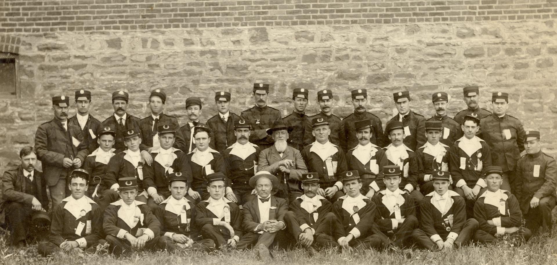 East Toronto Fire Dept, with East Toronto Band at Merritton (St