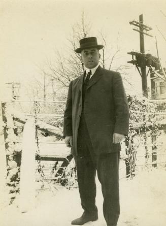 Danforth Avenue, probably looking north from west side of Empringham Hotel, s