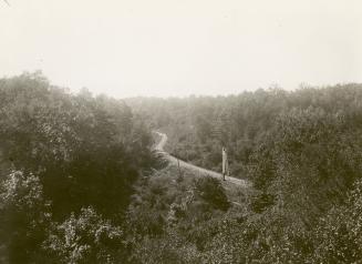 Grand Trunk Railway Belt Line, view around Kingsway South