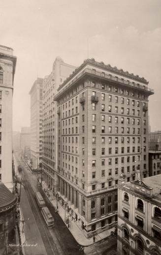 Yonge Street, S. Of King St., looking north from south of Colborne St