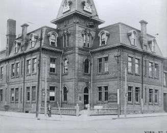 York St. Public School, York St., northwest corner Richmond Street West