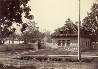 Image shows an exterior of a house.