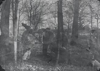 Playter, Richard, house, Playter Crescent, north side, at head of southern section of Playter Boulevard, wood lot