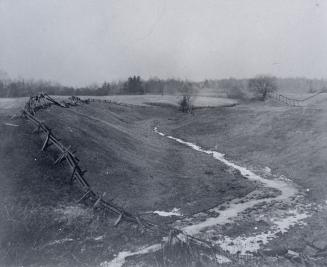 Ashbridge, Jesse, house, Queen Street East, north side, west of Woodfield Road, view of farm, looking north from about Woodfield Road & Gerrard Street East