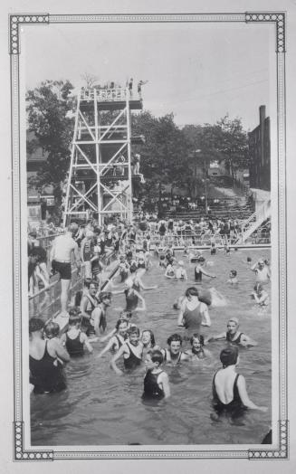 High Park Mineral Baths, Bloor Street West, north side, e