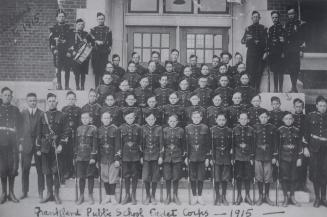 Frankland Public School, Logan Avenue, west side, south of Danforth Avenue