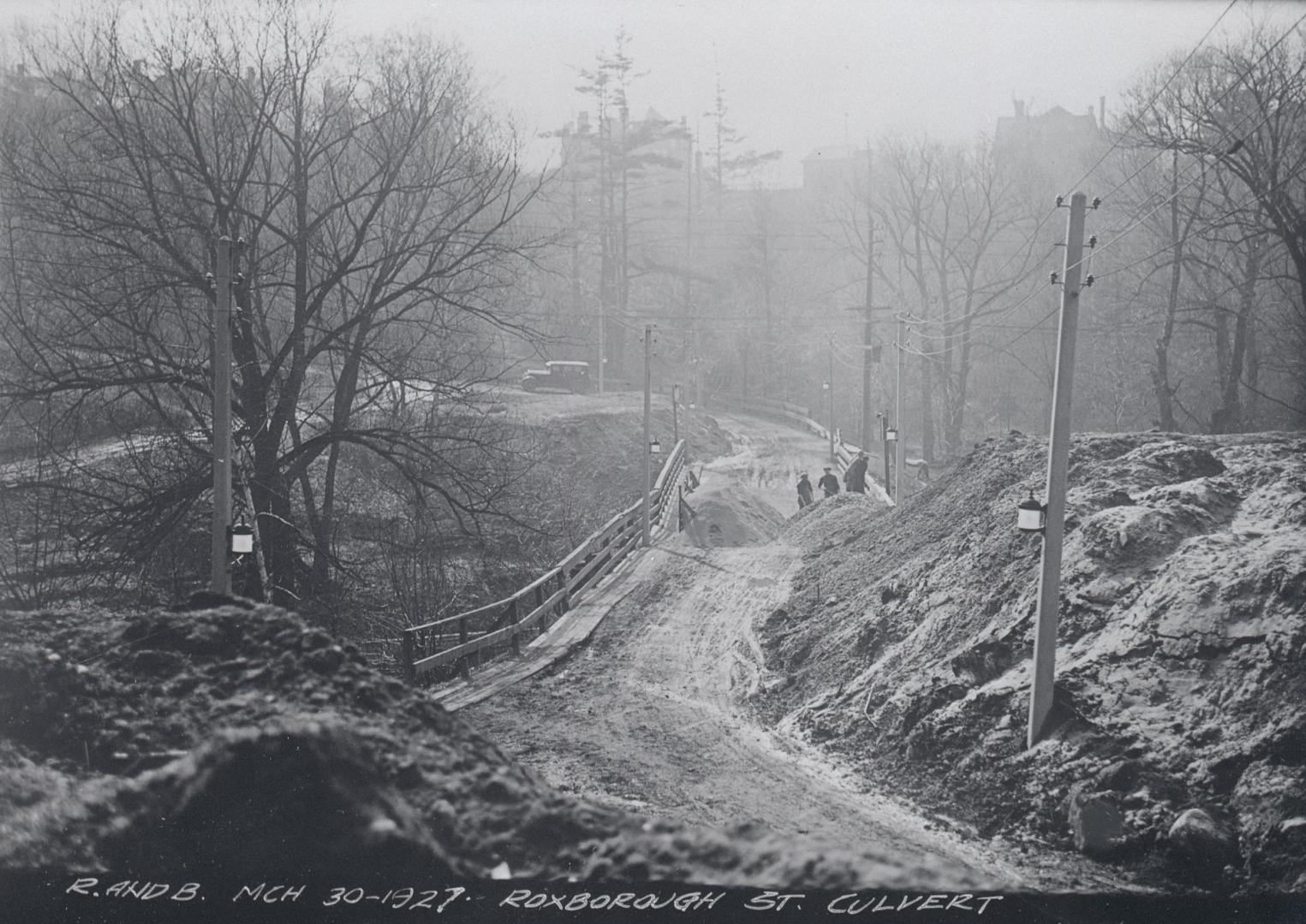 Image shows a road under construction.