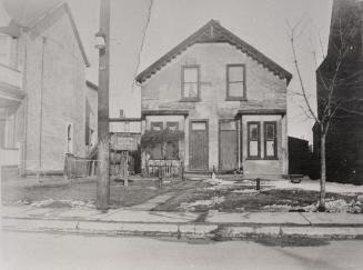 Pretty, John, cobbler, Brock Avenue, east side, south of Cobourg Avenue