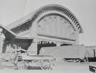 Great Western Railway Station, Freight Offices Yonge Street, east side, north of Esplanade E