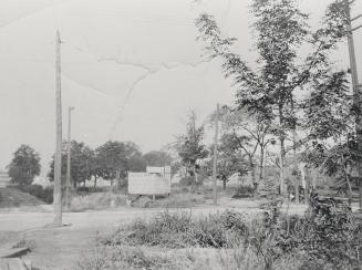 Strachan Avenue, just south of railway crossing, about Liberty St