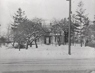 St. Clement's School, St. Clement's Avenue, south side, west of Yonge Street. Image shows the b…