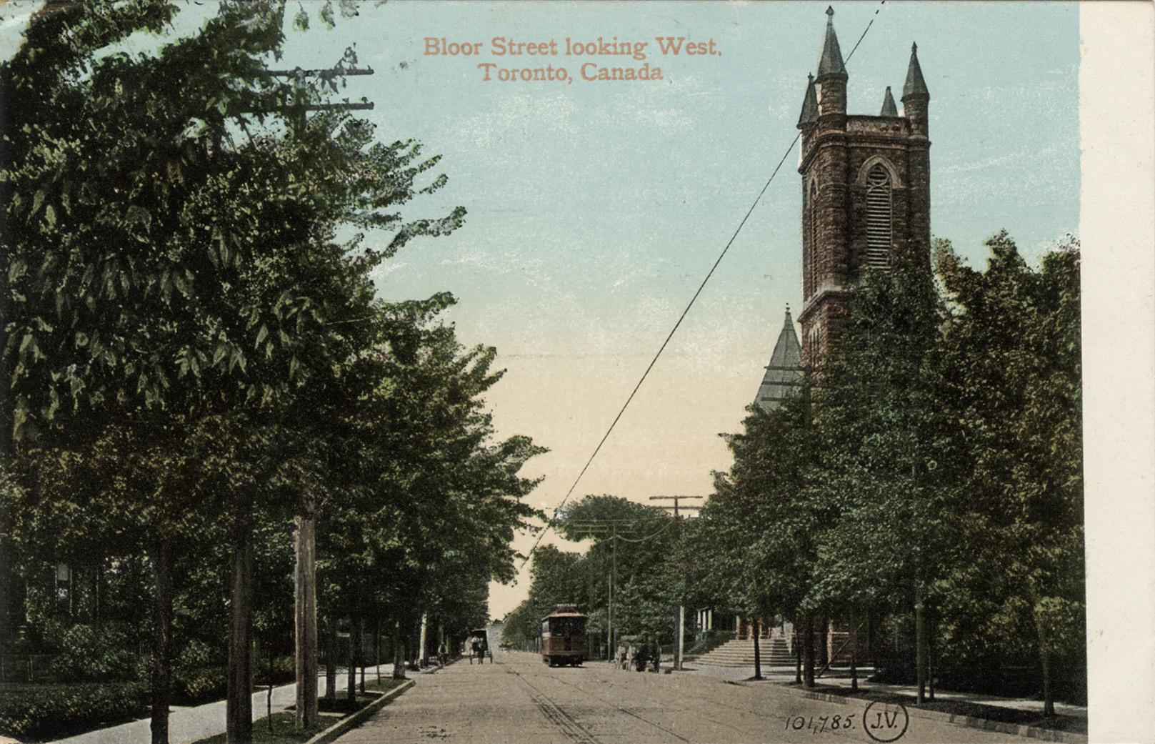 Bloor Street looking West, Toronto, Canada