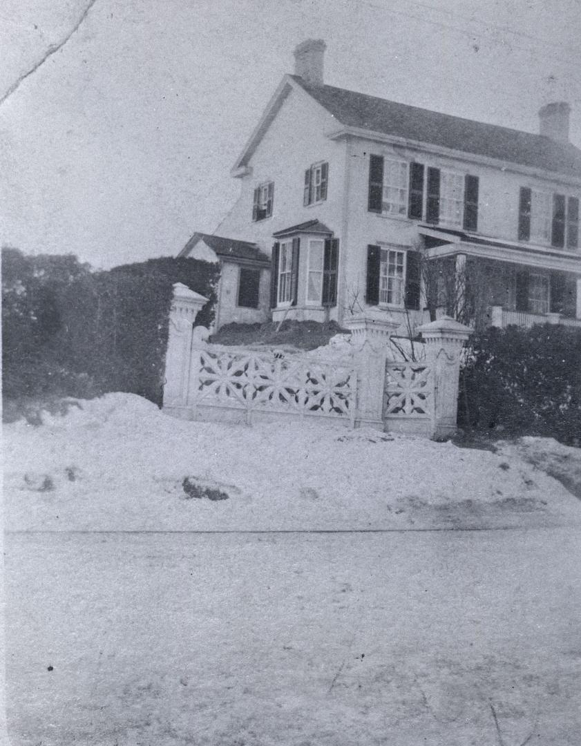 Anderson, John M., house, Yonge Street, west side, between Chatsworth Drive and Cheritan Avenue…