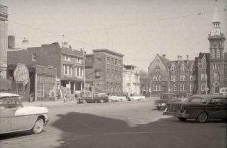 Spadina Avenue, looking northwest, north of College St