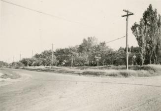 Islington Avenue, looking southwest from The Kingsway