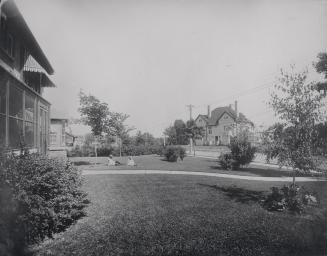 Dawlish Avenue, looking southeast from #40, across street to #51, between Weybourne Crescent &a…