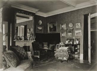 Wilkie, Daniel R., house, 432 Sherbourne St., west side, between Carlton & Wellesley Streets, INTERIOR, drawing-room. Toronto, Ontario