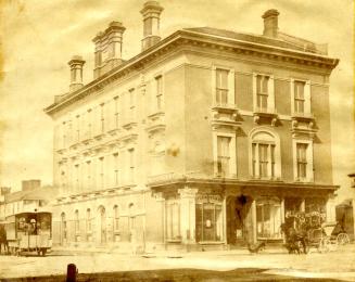 Agricultural Hall, Yonge Street, northwest corner Queen Street West