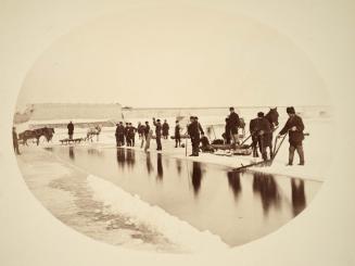 Ice Cutting on St. Lawrence River