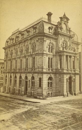 Custom House (1876-1919), Front Street West, southwest corner Yonge Street