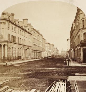 Wellington Street East, looking east from west of Yonge Street, Toronto, Ontario