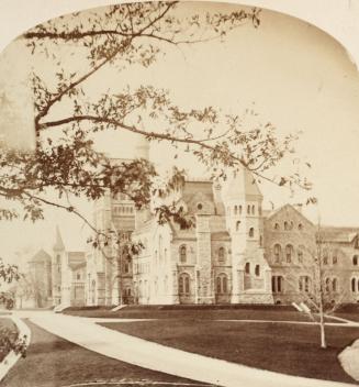 University College, looking west, Toronto, Ontario