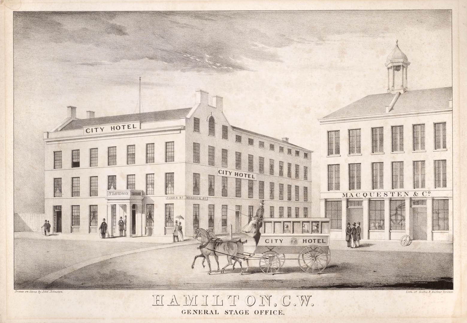 Hamilton, C.W., General Stage Office