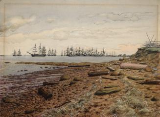 Sailing Fleet of Pointe du Chêne, near Shediac, New Brunswick