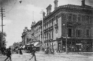 Queen St. West, Yonge To Simcoe Streets, looking west from Yonge Street