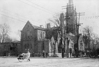 St. James' Anglican Cathedral School, Church Street, southeast corner Adelaide Street East, Toronto, Ontario