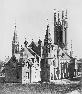 Metropolitan Methodist (United) Church, Queen Street East, north side, between Bond & Church Streets