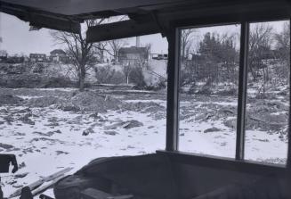 Humber River, Raymore Dr., after Hurricane Hazel, 1954., Toronto, Ontario