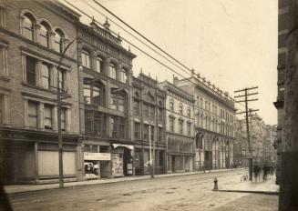 King Street East, Yonge to Church Streets, south side, west from opposite of Toronto Street