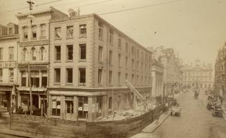 Toronto St., looking north from King Street East, Toronto, Ontario