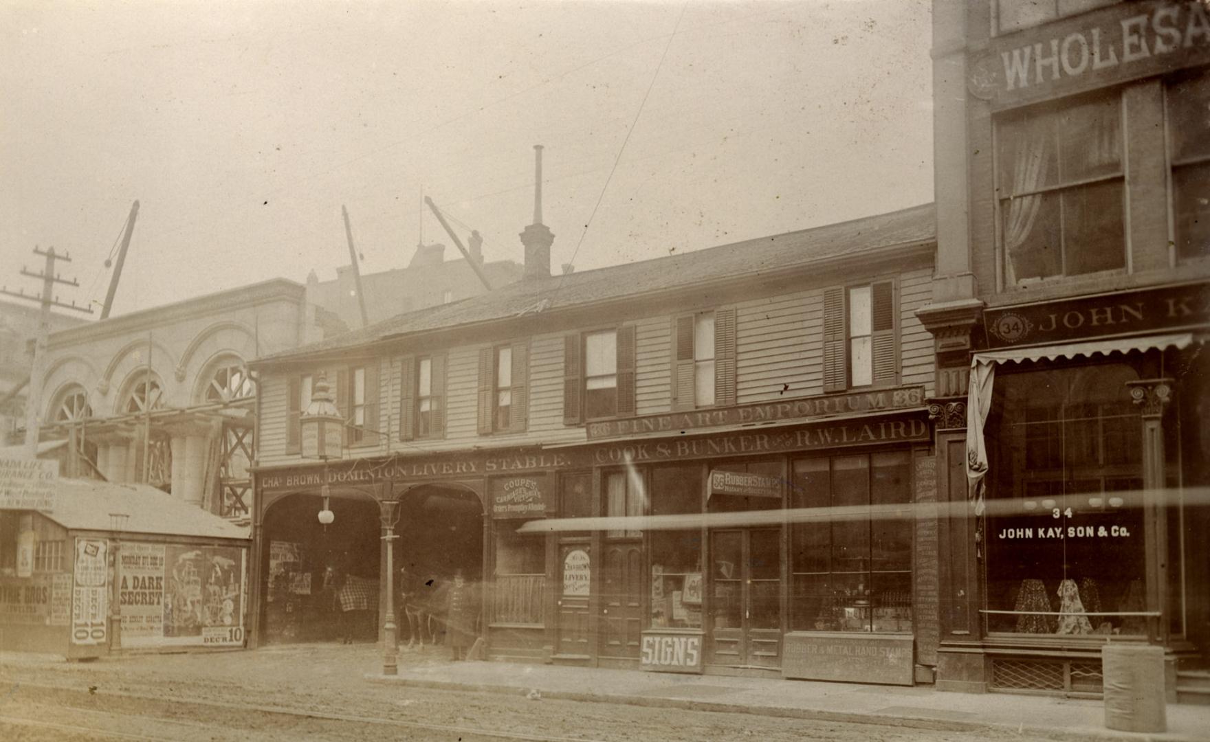 King Street West, north side, between Yonge & Bay Streets, Toronto, Ontario