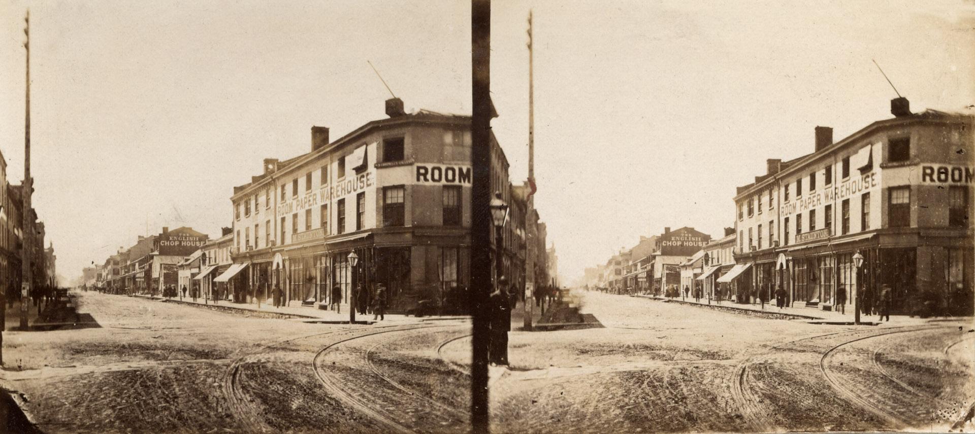 King Street West, looking west from Yonge Street, Toronto, Ontario