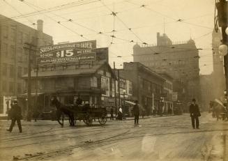 Bay St., looking north from Adelaide Street West, Toronto, Ontario