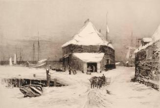 Old Wharf at Halifax, Nova Scotia