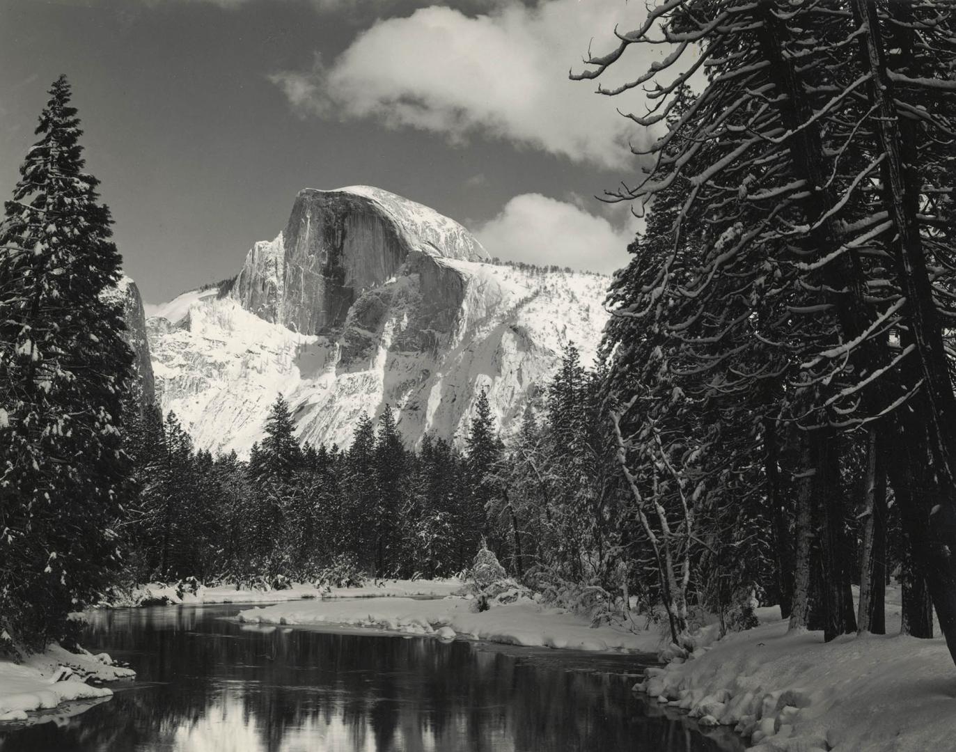 Half Dome and Merced River, Yosemite National Park, California