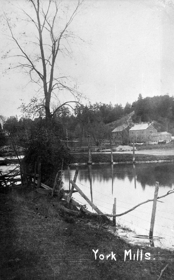 York Mills (showing back of inn and Hogg's store)